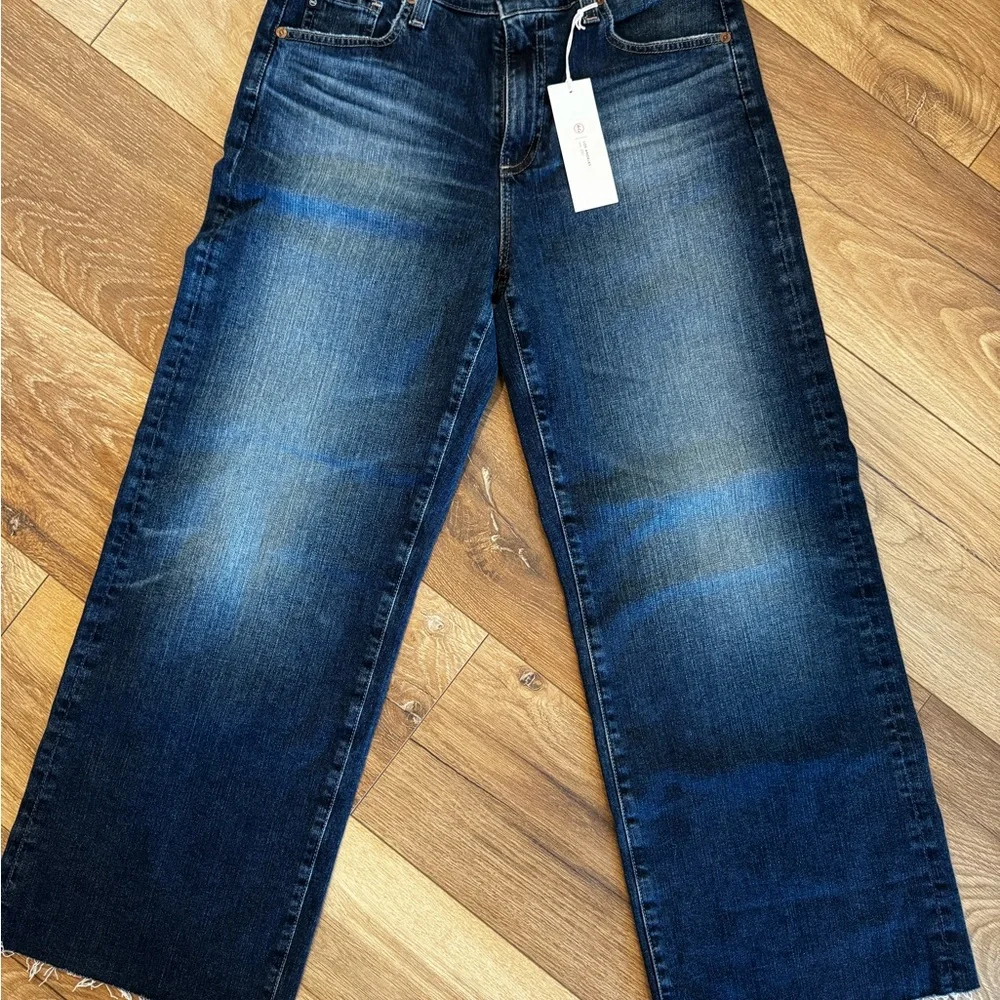 AG SAIGE WIDE LEG CROP - Picture 3 of 4